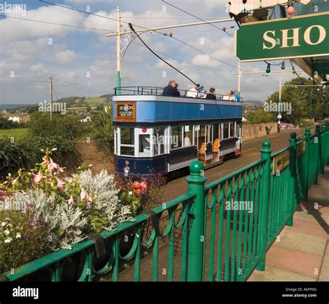 England Devon Seaton Colyford Tramway Colyford Station Stock Photo Alamy