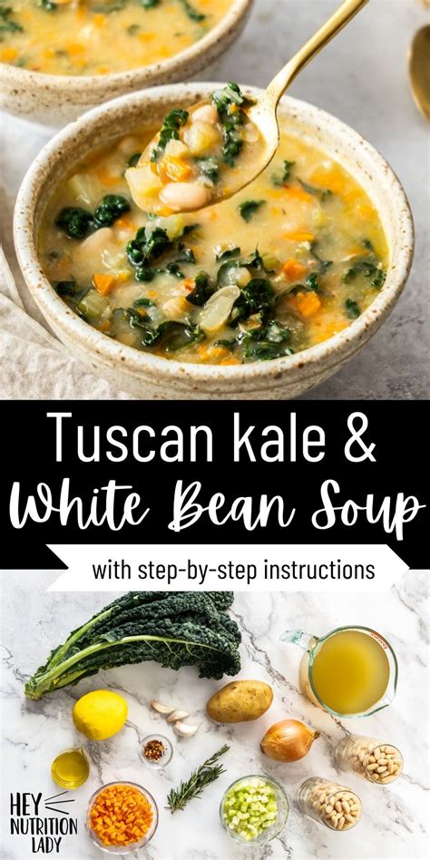 Healthy Kale And White Bean Soup Recipe