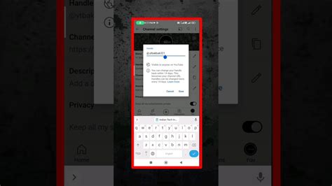 How To Change Youtube Handle Name Youtube Name Change Kaise Kare