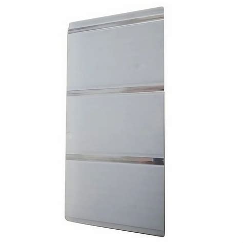 Plain Rectangular White PVC Panel For Office Thickness 5 Mm At 24