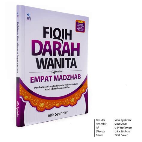 Harga Buku Fiqih Darah Wanita Menurut Empat Madzhab Zamzam Termurah