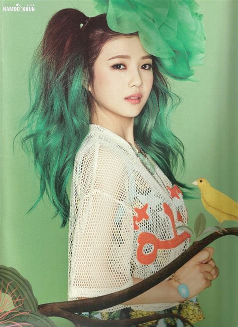 Here Are 10 Idols Who Totally Rocked Green Hair Koreaboo