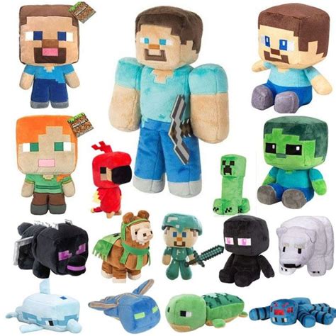 Woguo8 44 18cm Big Size Minecraft Plush Toy Minecraft Creeper Enderman