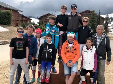 Ski Club Olympique Apr S La Finale U U Du District Disput E Aux