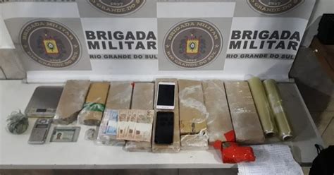 Brigada Militar Prende Traficante E Apreende Kg De Maconha Em Gravata