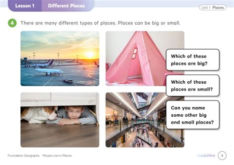 places lesson geography au