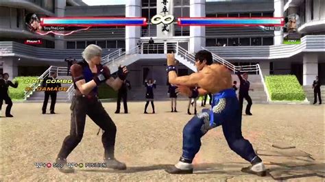 Tekken Tag Tournament 2 Marshall Law Vs Lee Chaolan Youtube