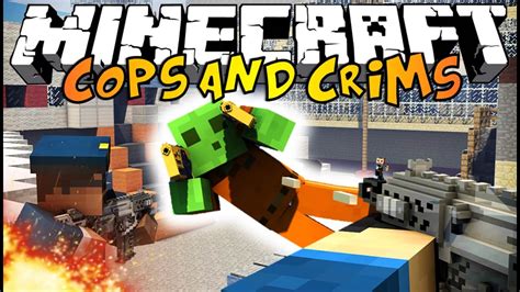 Minecraft COPS AND CRIMS Mini Game Prison Escape Battle YouTube