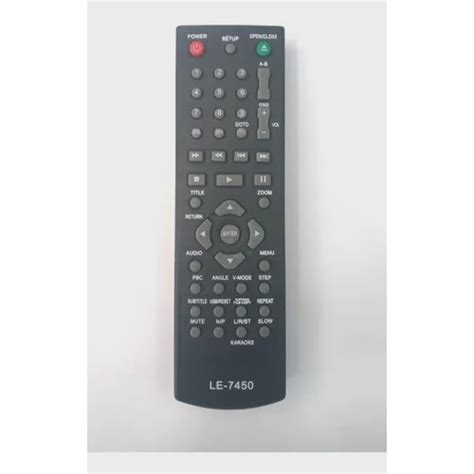 Controle Remoto Para Dvd Player Philco Le 7450 No Shoptime