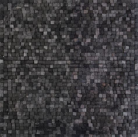 Marbled Black Mosaic Tile Mosaic Natural