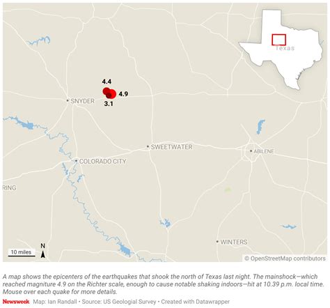 Texas Earthquake: 4.9 Tremor Felt Across Abilene - Newsweek