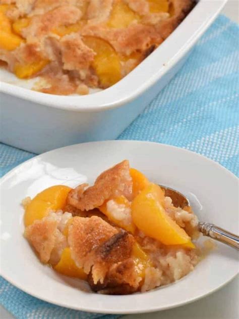 Easy Old Fashioned Peach Cobbler Recipe Southern Plate