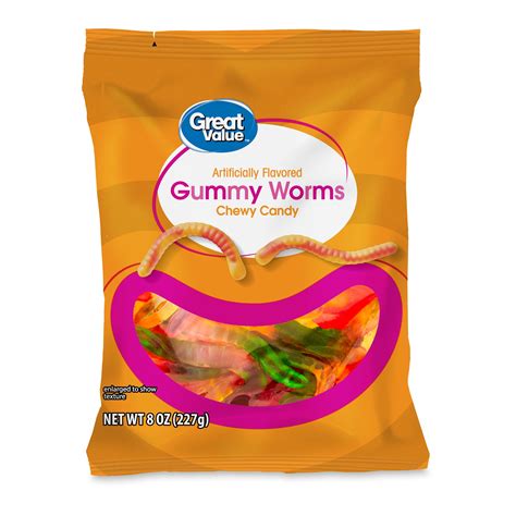 Great Value Gummy Worms Chewy Candy | Fig App