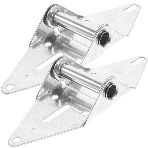 2 Pcs Garage Door Hinge Closer Cabinet Hinges Heavy Duty Exterior Spring Loaded To With Mounting