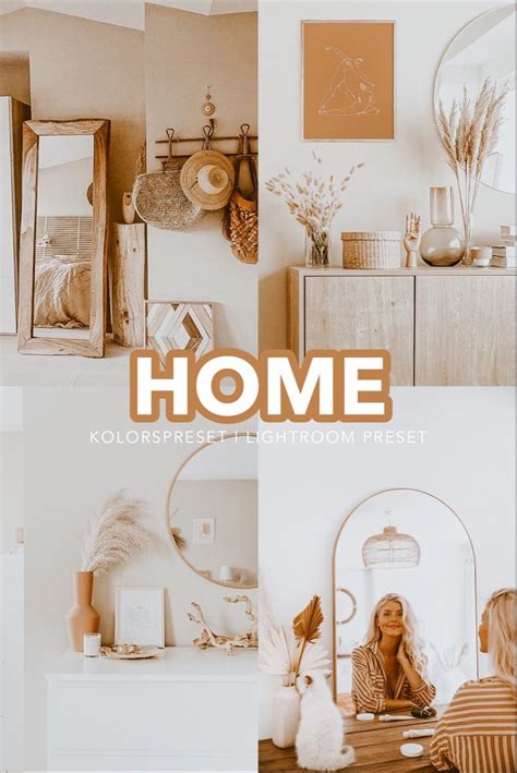 5 Home Lightroom Presets For Mobile And Desktop Indoor Etsy