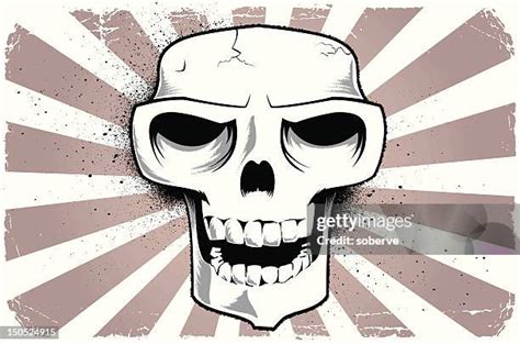 Skull Mouth Open Cartoon High Res Illustrations Getty Images