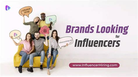 Brands Looking for Influencers