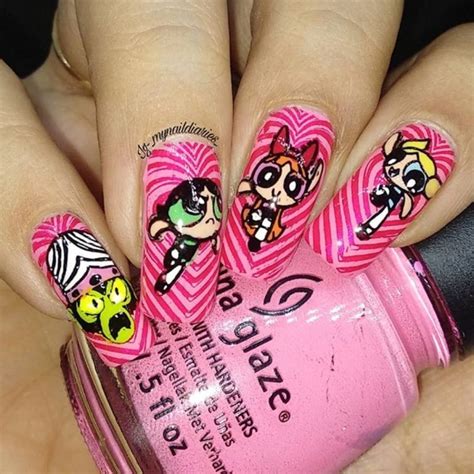 50 Fun Cartoon Nail Designs The Glossychic