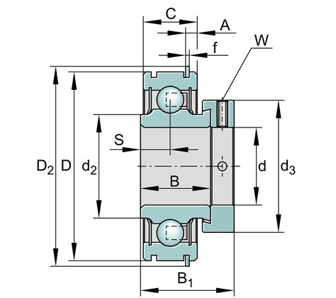 Rae Xl Npp Nr Radial Insert Ball Bearing