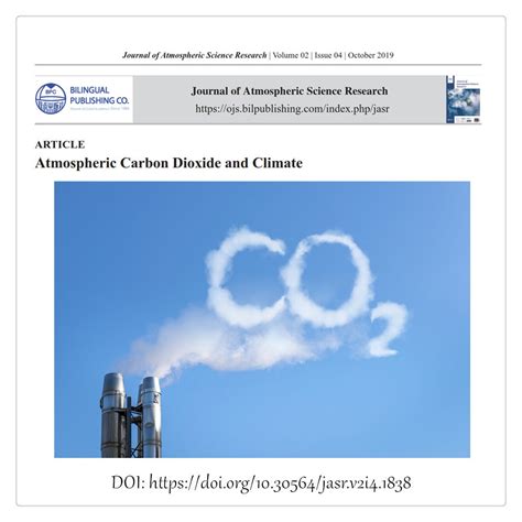 Atmospheric Carbon Dioxide and Climate | by Bilingual Publishing Group ...