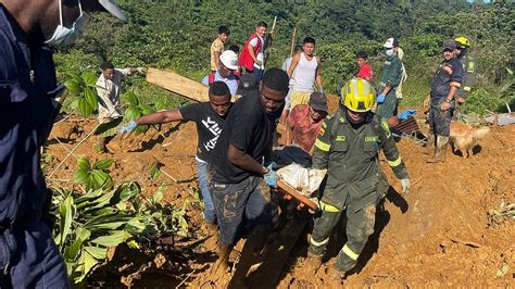 Dozens killed in Colombia landslide, including children - Salam Watandar