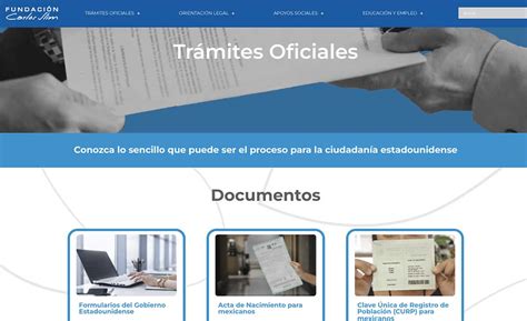 Conoce La Secci N Tr Mites Oficiales De La Plataforma Accesolatino Org