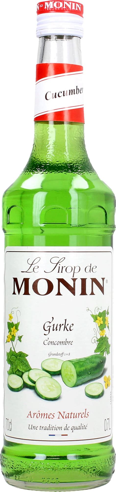 Monin Cucumber Syrup 0 70 Liter Piccantino Online Shop Switzerland