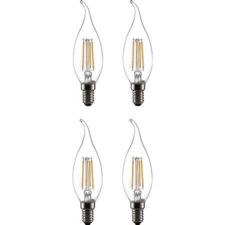 Tekled C Tail Filament Vintage Led Bulbs Flame Tip E Small