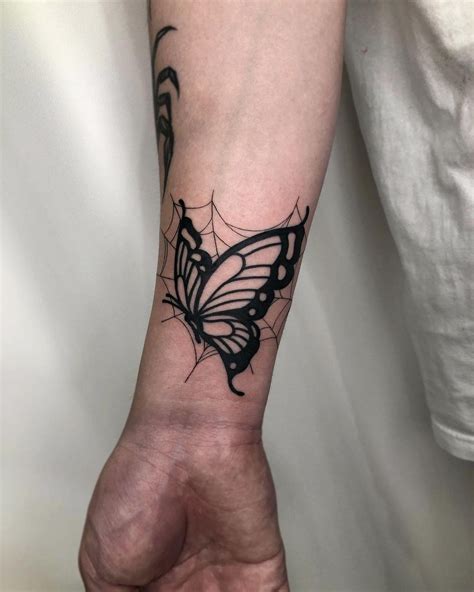 22 Male Butterfly Tattoo IsobelleBrodi