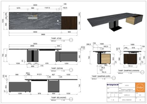 Draw any plan, section, elevation, detail and 3d furniture to layout ...