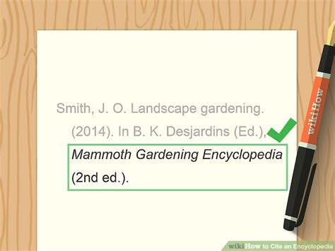 Ways To Cite An Encyclopedia Wikihow Life