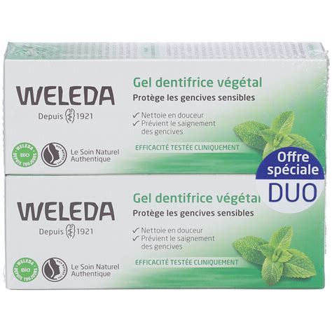 WELEDA Gel Dentifrice Végétal 150 ml Redcare Pharmacie