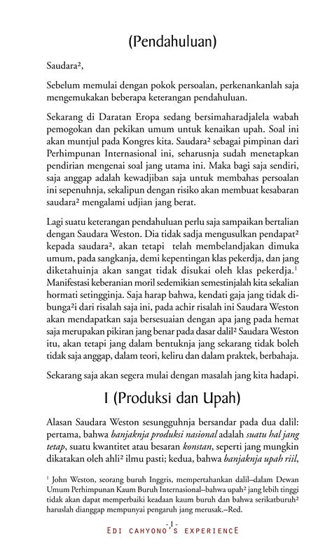 Upah Harga Dan Laba Karl Marx Pdf