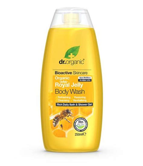 Full Ingredients List Dr Organic Royal Jelly Body Wash