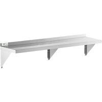 Regency Gauge Stainless Steel X Solid Wall Shelf