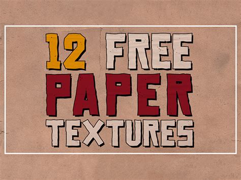 12 Free Paper Textures | Free PSD Template | PSD Repo