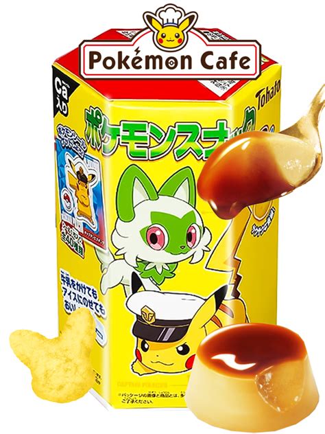 Snack Pikachu Sabor Pudding Pokémon 23 grs Edición Capitán Pikachu