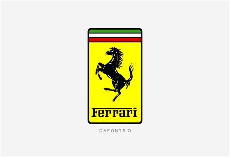 Ferrari Font Dafonts