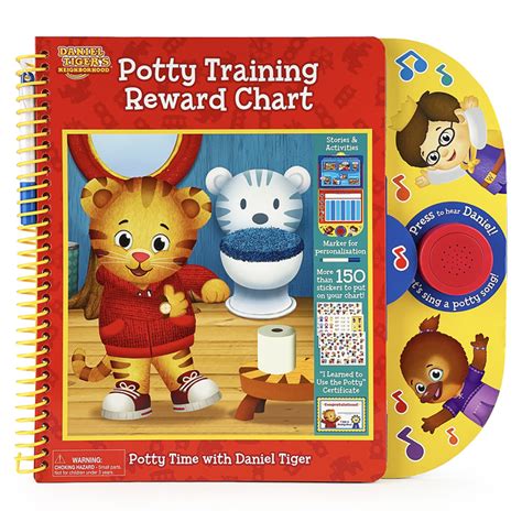 Daniel Tigers Neighborhood Potty Training Reward Chart Interactive