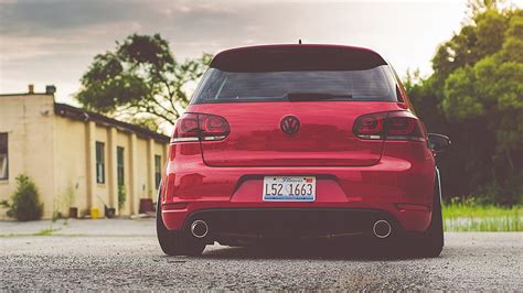 Hd Wallpaper Volkswagen Golf Gti Tuning Wallpaper Flare