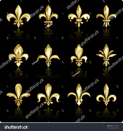 2882 Gold Fleur De Lis Images Stock Photos And Vectors Shutterstock