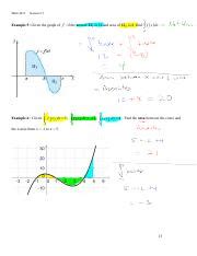 Finding Areas Under Curves Calculating Definite Integrals And Course