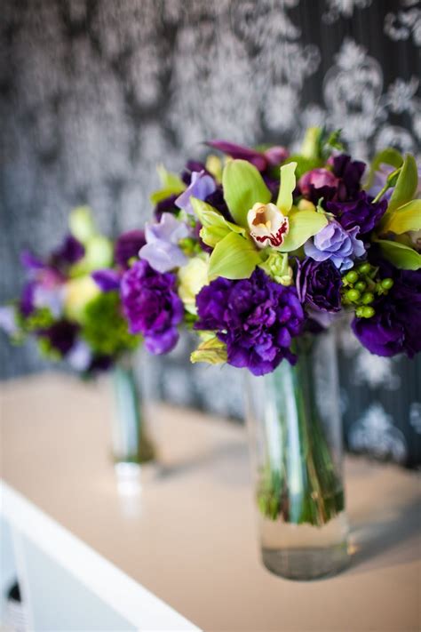 Memorable Wedding: Purple Wedding Centerpiece Ideas