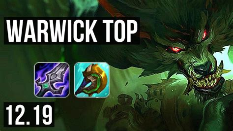 WARWICK Vs SETT TOP 7 1 7 7 Solo Kills 1 9M Mastery 900 Games