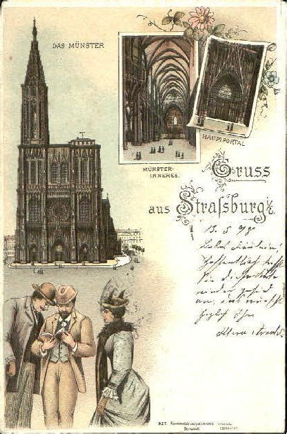 Postkarte Carte Postale Strasbourg Alsace Strassburg Muenster