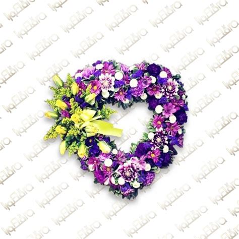 Purple Heart Flower arrangement