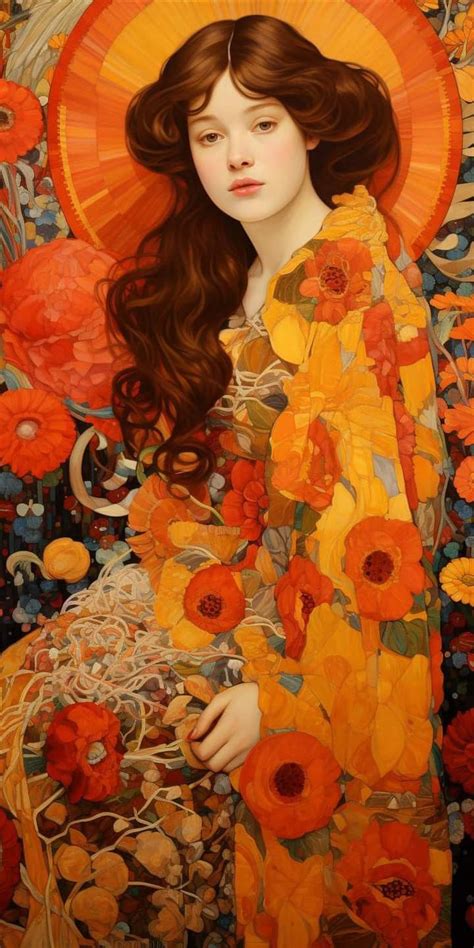 Pin By Vardit Dafni On Aquarel Mmm Art Deco Paintings Klimt Art