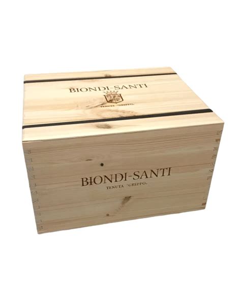 Biondi Santi Brunello Di Montalcino Cassa Legno Vinosit