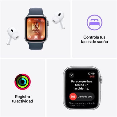 Apple Watch Se Gps Cellular Mm Alum Nio Branco Luz Das Estrelas