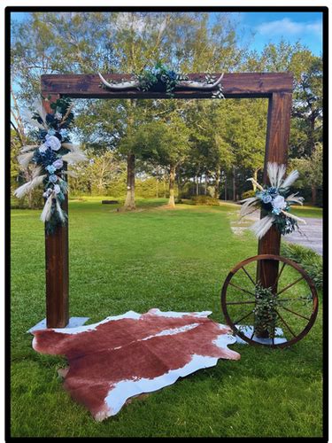 wooden beam arch arches  event